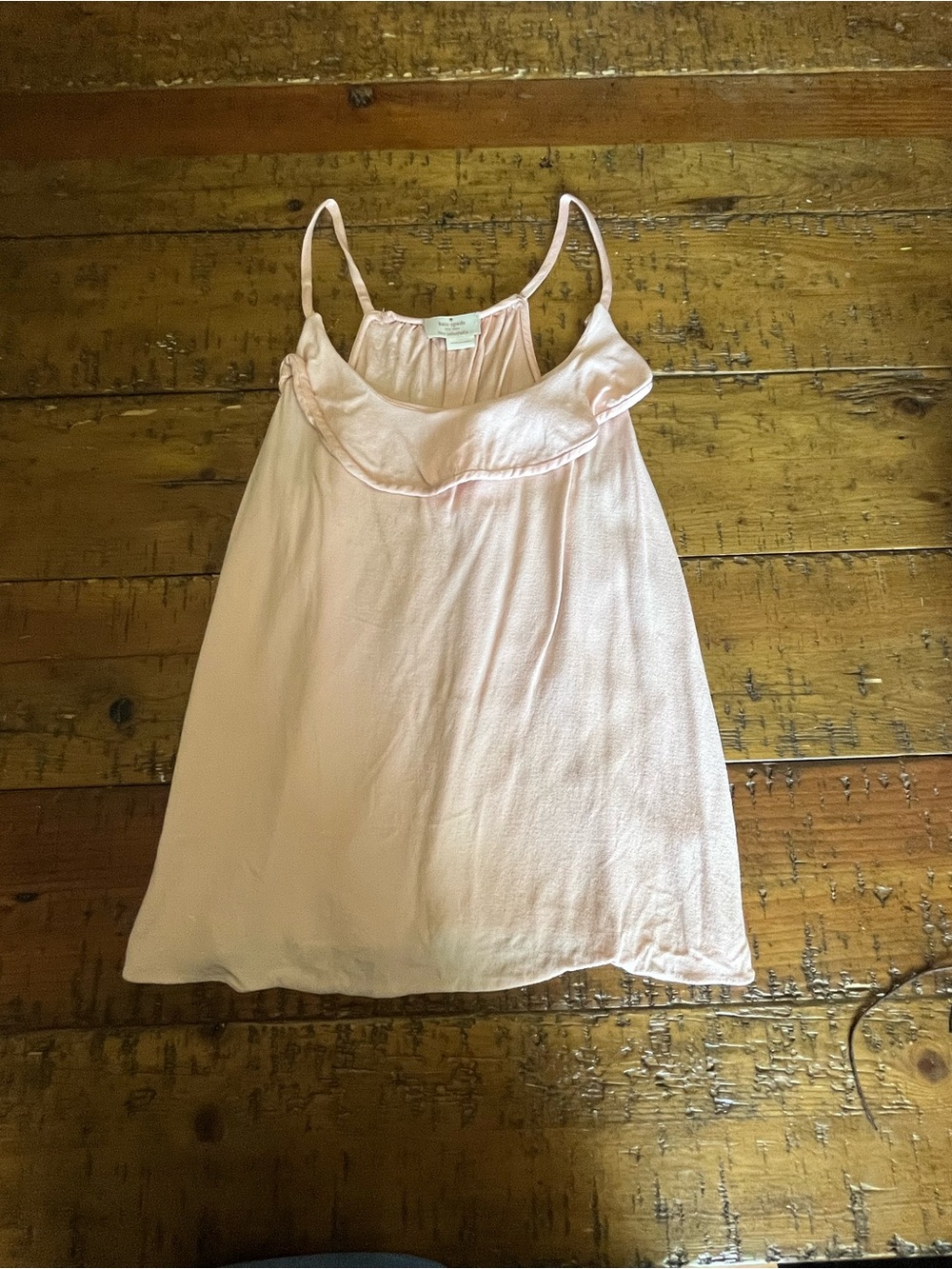 kate spade Blush Pink Ruffle-Trim Camisole